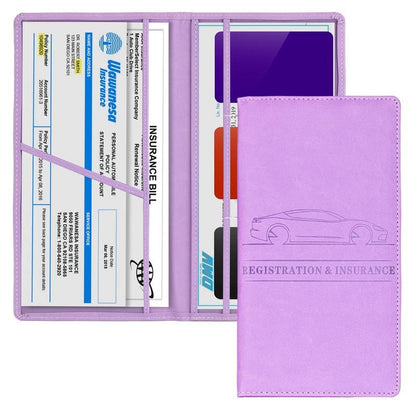 🔥LAST DAY 50% OFF🚘Car Registration & Insurance Card Holder