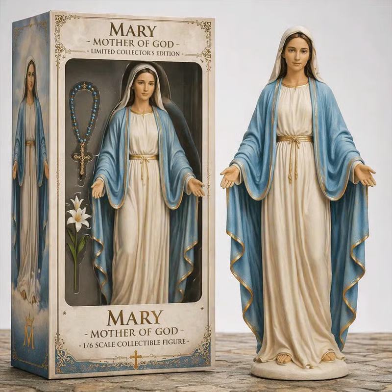 ⏰Hot Sale: Save 49%✝️Limited Edition Virgin Mary Collectible Figure – A Sacred Keepsake of Faith & Grace