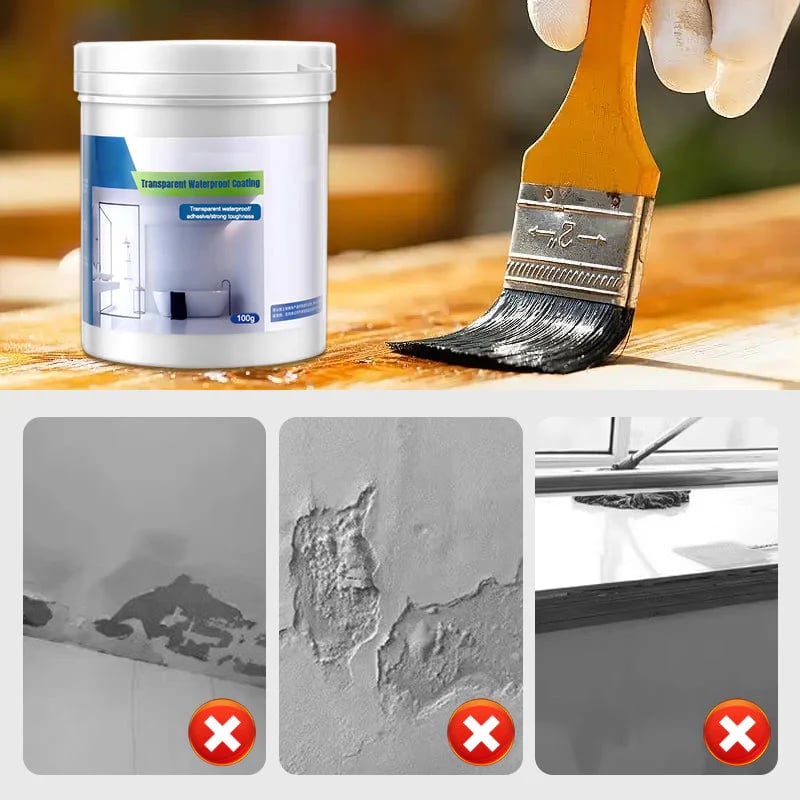 🔥Last Day Discount 49% Off🔥Transparent Waterproof Coating