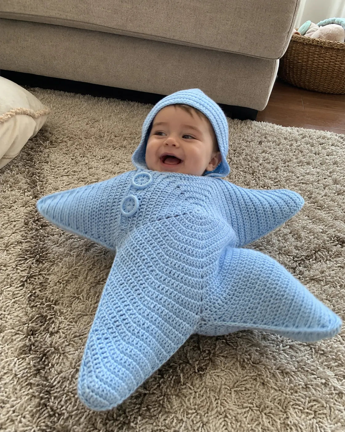 🔥✨Most Popular in 2026✨🔥Whimsical Starfish Newborn Prop Outfit, Cute Costume for Infant Photoshoot Sessions