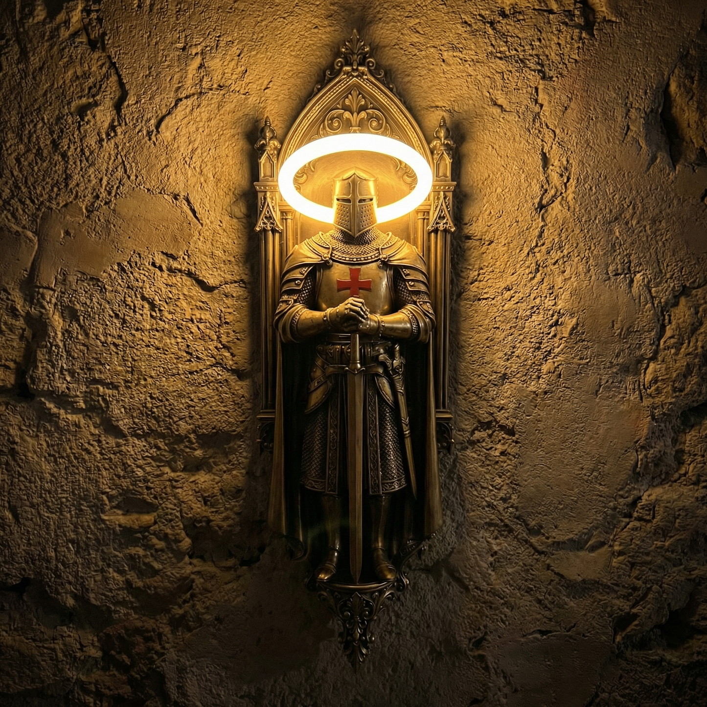 ⏰Hot Sale: Save 49%✝️Knight Wall Lamp⚔️