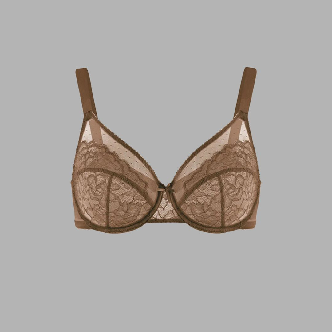 Elegant Lace Support Bra