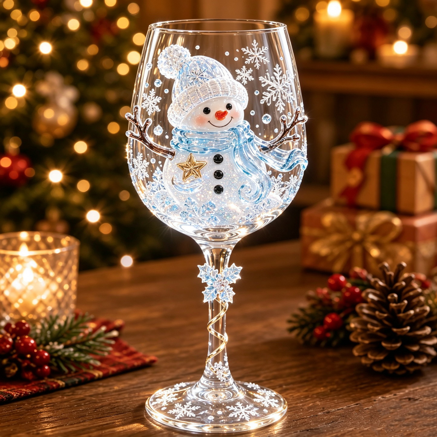 🎁Christmas Wine Glass Collection Gift Box Set✨& Free Shipping