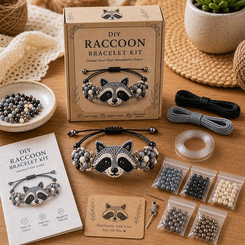 🐙DIY Animal Beaded Bracelet Kit