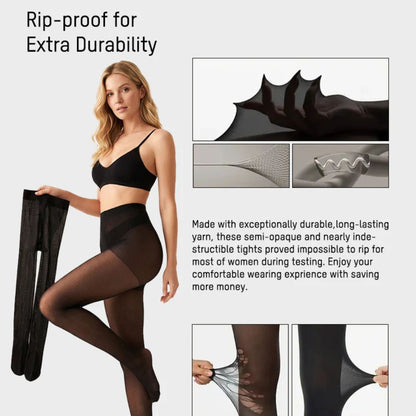 Sheer Sculpt Control Top Pantyhose