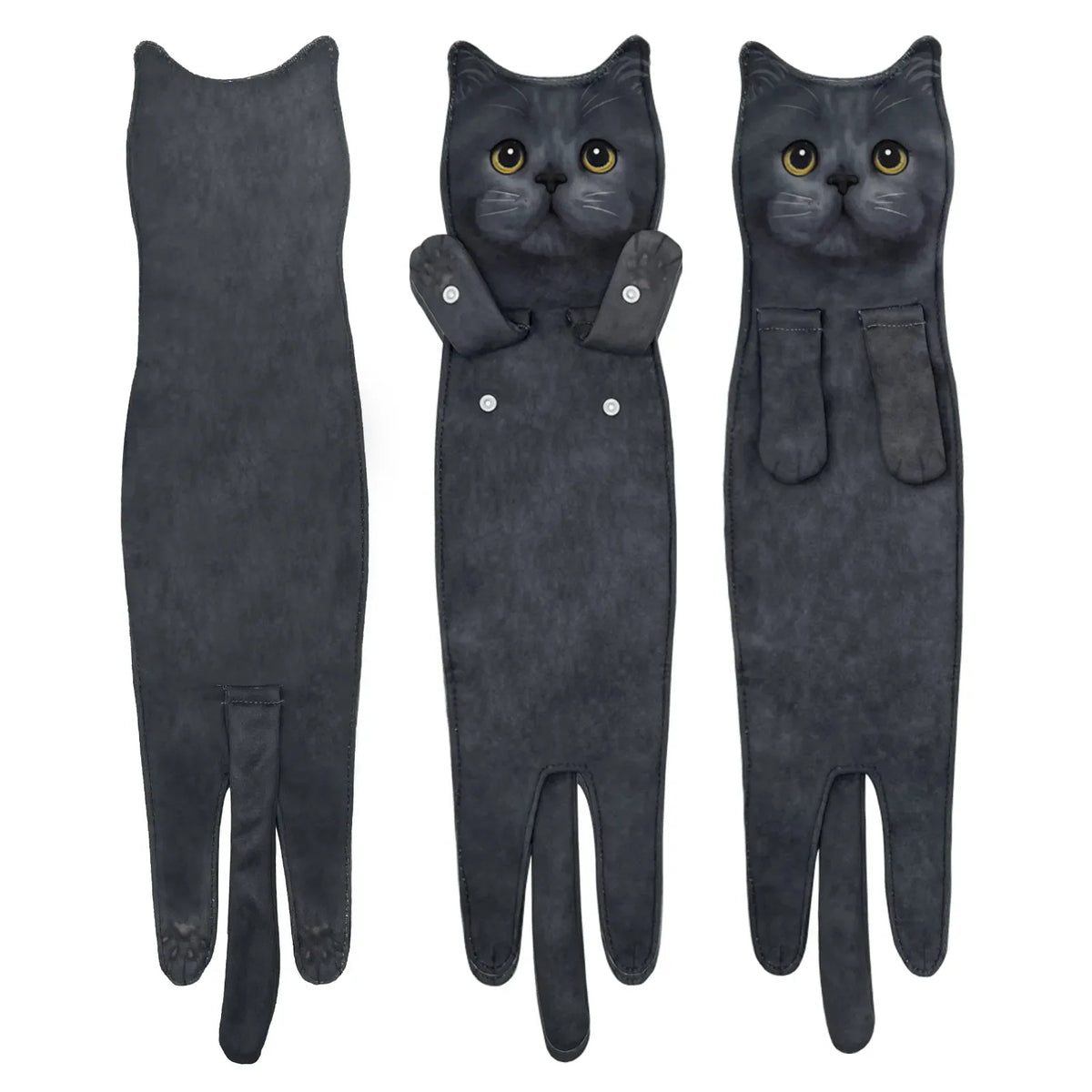 🎁 Early Christmas Sale 🎅 Funny Cat Hand Towels