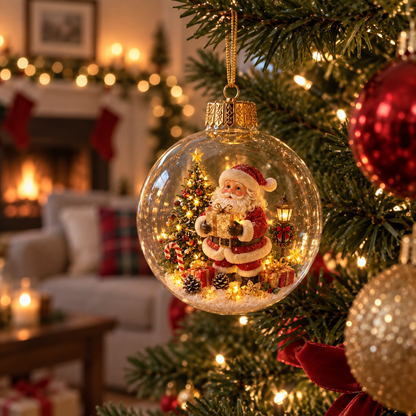 🎄Glowing Christmas Diorama Ornament🎄
