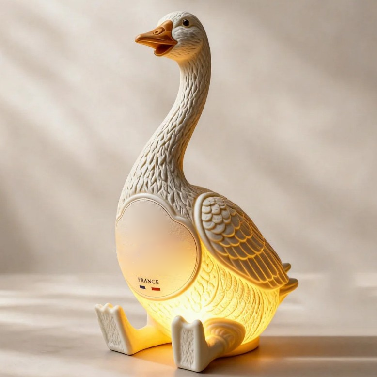 🔥Most Popular in 2026🔥🪿White Goose Night Light – Cozy Goose Decor Lamp for Bedroom & Home