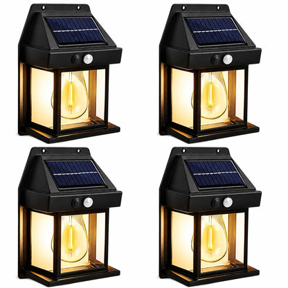 ZERO-Energy Cost 💡 Powerful Solar Wall Lights with Motion Sensor
