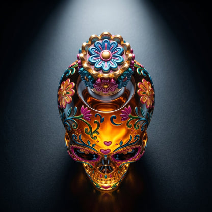 🔥🍷Limited edition Day of the Dead tequila bottle🎁 -- Free Shipping Over $49📦