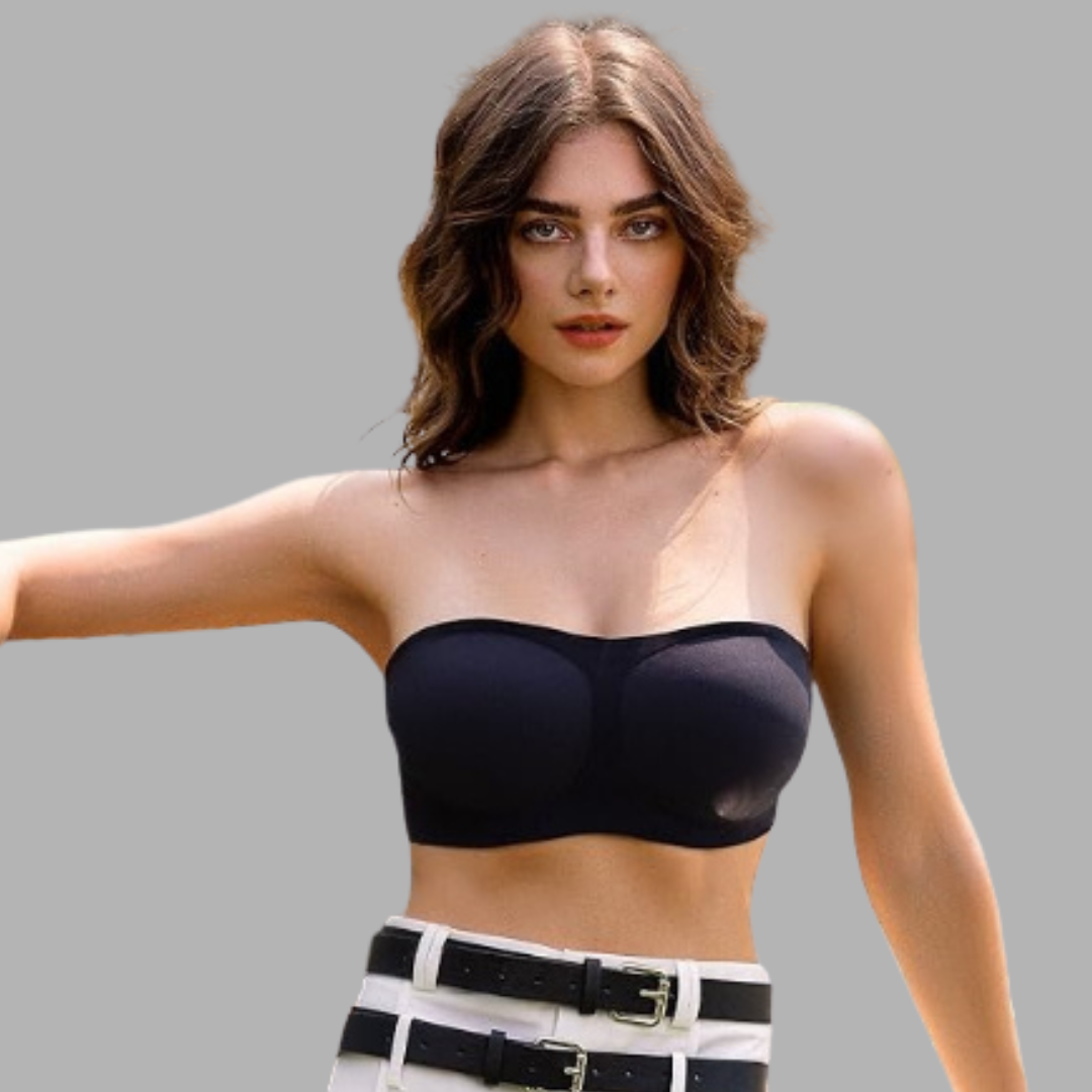 Seamless Strapless Push-Up Bra