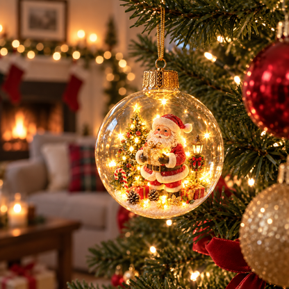 🎄Glowing Christmas Diorama Ornament🎄