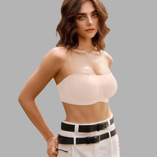 Seamless Strapless Push-Up Bra
