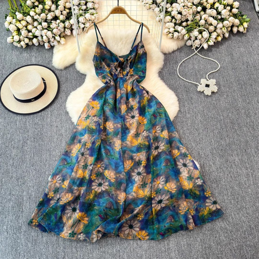 Floral Breeze Slip Dress