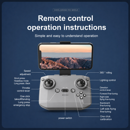 🔥Most Popular in 2026🔥🚁 Capture Stunning 4K Aerial Views with Smart GPS Precision
