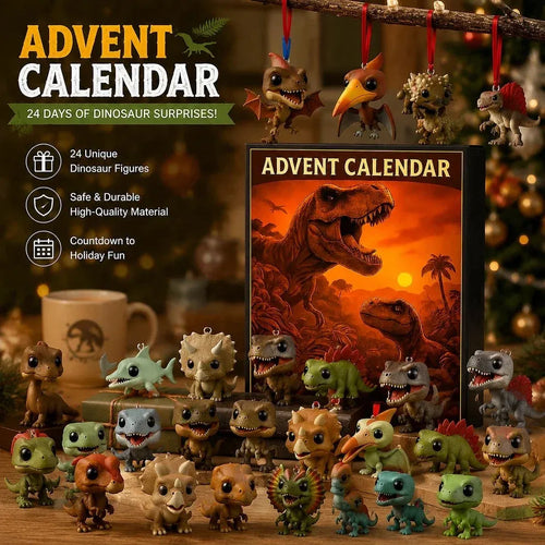 🦖Dinosaur Advent Calendar 24‐Day Christmas Countdown Calendar