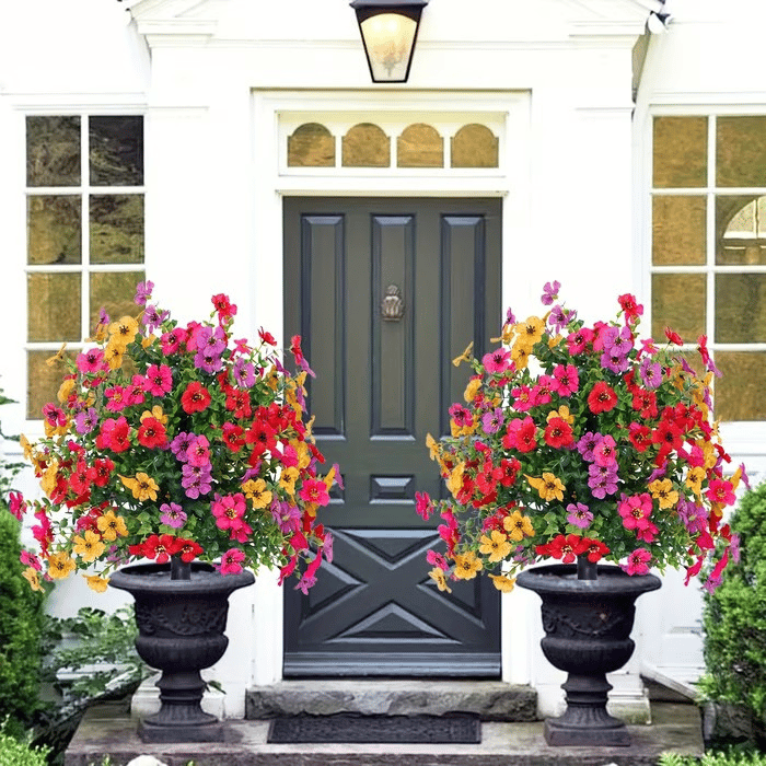Last Day Promotion! 🔥Outdoor/Indoor UV Resistant & Waterproof Artificial Flower Decor ✅