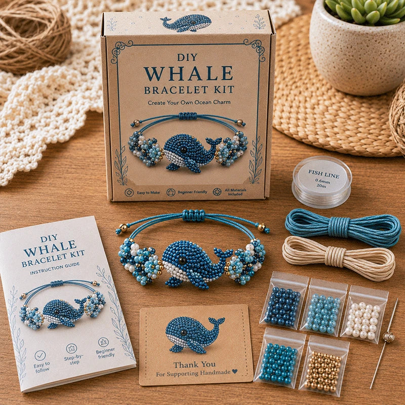 🐙DIY Animal Beaded Bracelet Kit