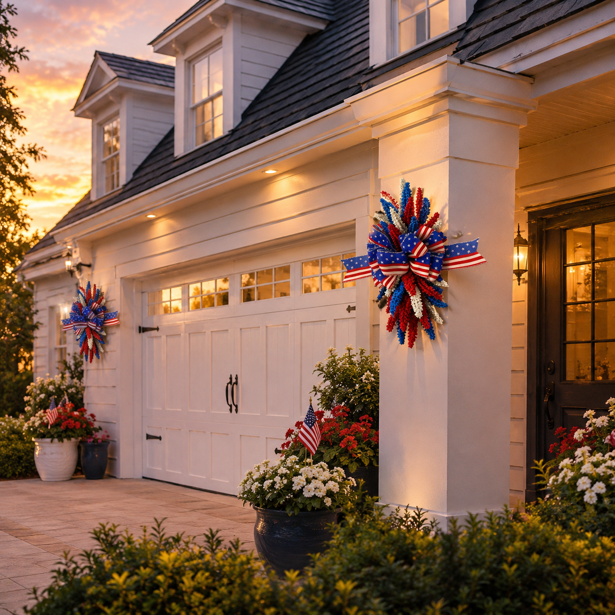 Last Day Promotion! 🔥Patriotic Bow Hanging Decoration