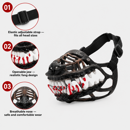 🎃 EARLY HALLOWEEN 50% OFF🔥🐶Hell Hound Monster Muzzle