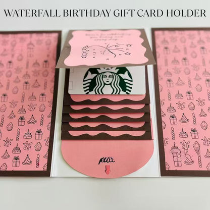 Christmas Gift Card Holder Book