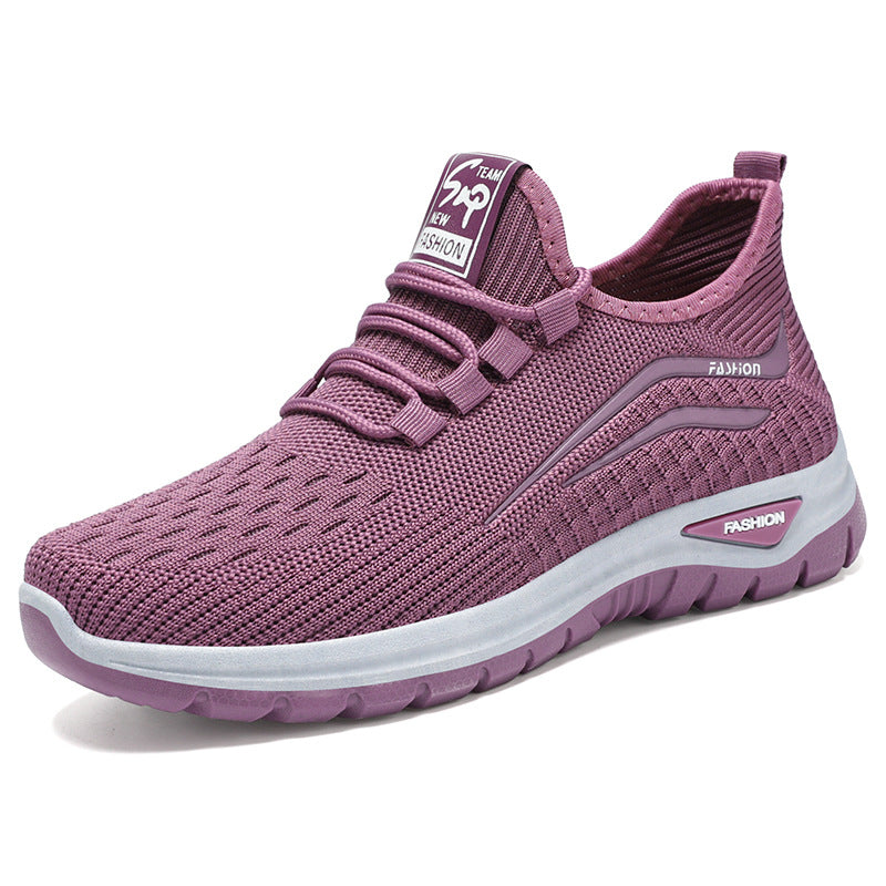 WOMEN'S Lightweight Slip-On Walking Shoes – Breathable Comfort Sneakers