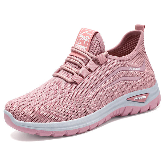 WOMEN'S Lightweight Slip-On Walking Shoes – Breathable Comfort Sneakers