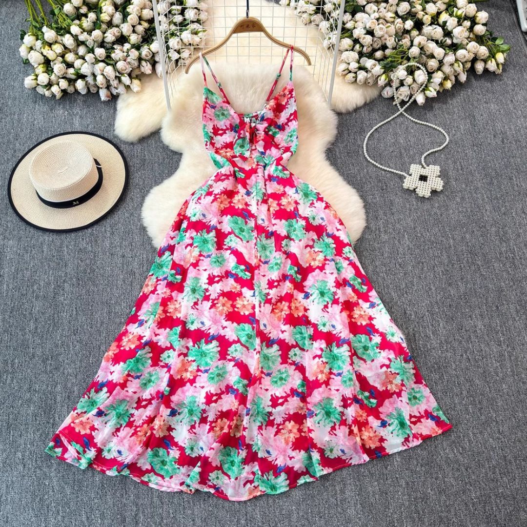 Floral Breeze Slip Dress