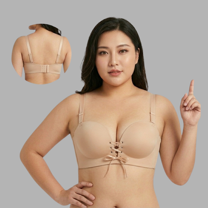 Half-Cup Wireless Push-Up Bra
