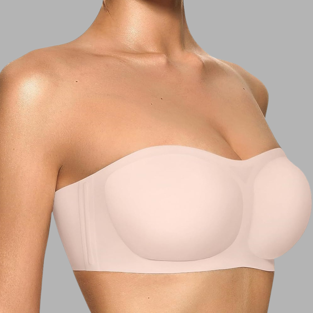 Seamless Strapless Push-Up Bra