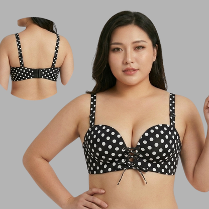 Half-Cup Wireless Push-Up Bra