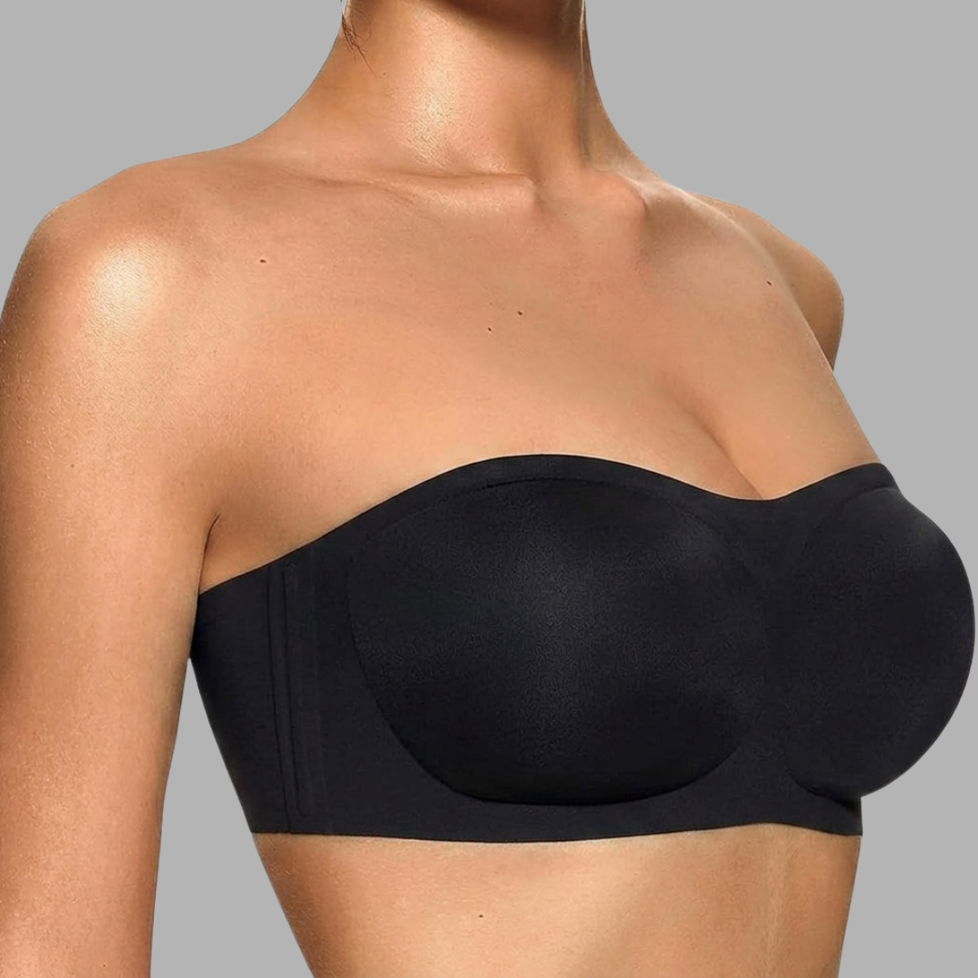 Seamless Strapless Push-Up Bra