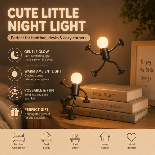 💥 Last Day 49% OFF – 🔥🎁Changeable Shape Funny Sportsman Night Light