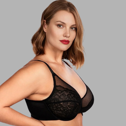 Elegant Lace Support Bra