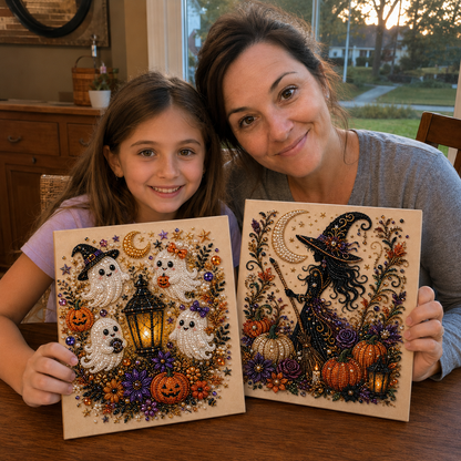 💥 Last Day 49% OFF – 👻✨ Halloween Pearl Art DIY Kit --📦Free Shipping