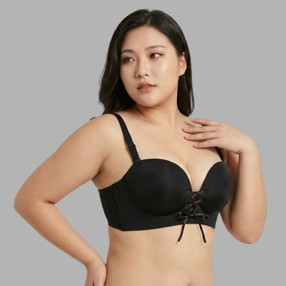 Half-Cup Wireless Push-Up Bra