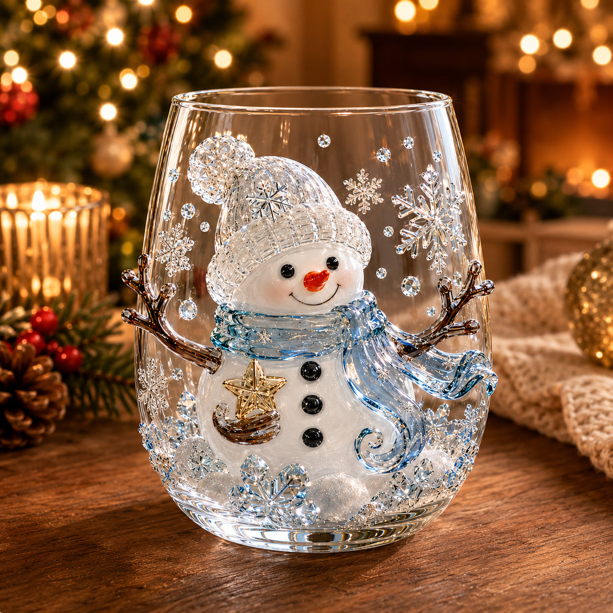 🎁Magical Christmas Glass Cup Gift Collection✨& Free Shipping