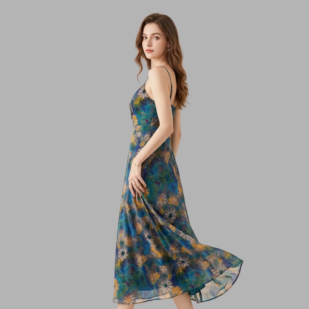 Floral Breeze Slip Dress