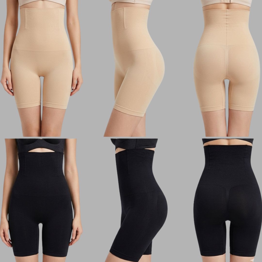 Seamless High-Waist Shaping Shorts