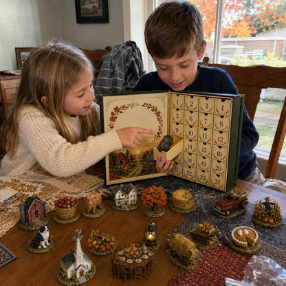 ⏳ Last Day 49% OFF – 🍂 Harvest Blessings Advent Calendar 2026 | 24 Unique Autumn Farm & Thanksgiving Collectibles in a Book-Style Countdown Box 🦃
