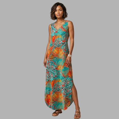 VacationFlow Maxi Dress
