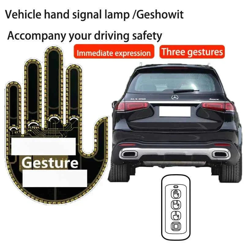 😂 Make Your Car Talk – Funny LED Window Sign with Remote
