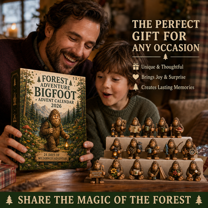 🌲Bigfoot Advent Calendar 2026 – 24 Days of Wild Adventures