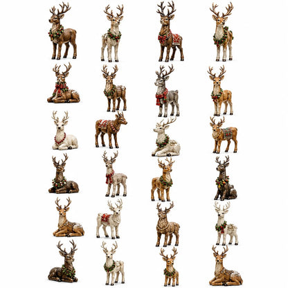 🦌 Unleash Alpine Enchantment: 24 Days Reindeer Magic Ornament Advent Calendar 2026