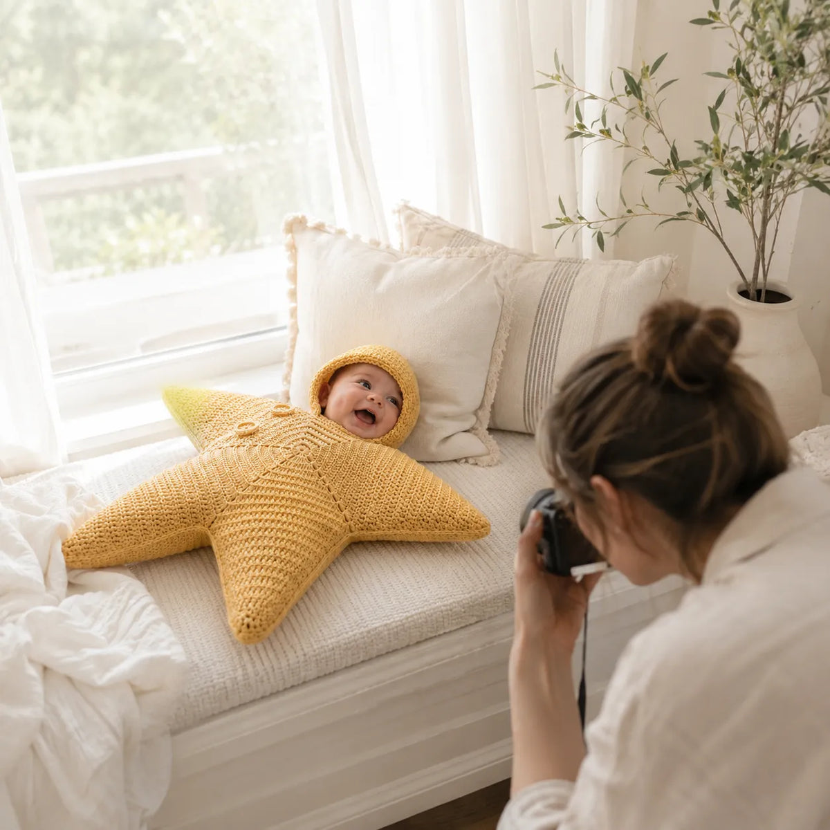 🔥✨Most Popular in 2026✨🔥Whimsical Starfish Newborn Prop Outfit, Cute Costume for Infant Photoshoot Sessions