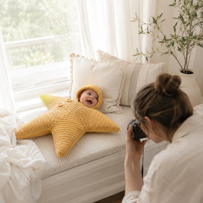 🔥✨Most Popular in 2026✨🔥Whimsical Starfish Newborn Prop Outfit, Cute Costume for Infant Photoshoot Sessions