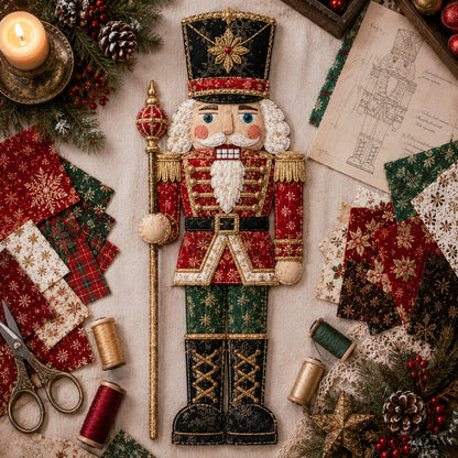 🔥Most Popular in 2026🔥🎅Christmas Patchwork Fabric DIY Decor Kit