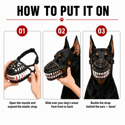 🎃 EARLY HALLOWEEN 50% OFF🔥🐶Hell Hound Monster Muzzle