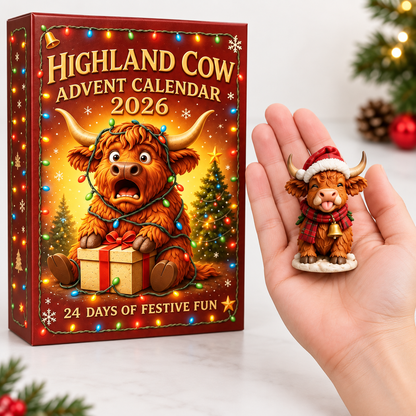 🎄🐮Highland Cow Advent Calendar 2026