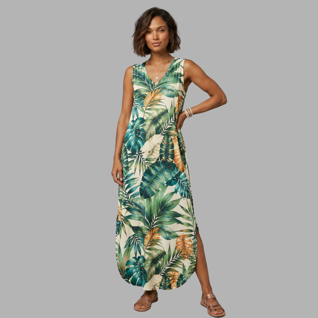 VacationFlow Maxi Dress